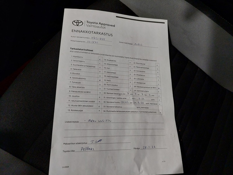 Toyota Auris vaihtoauto