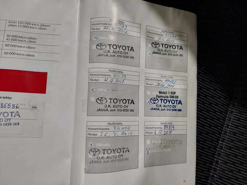 Toyota Avensis vaihtoauto