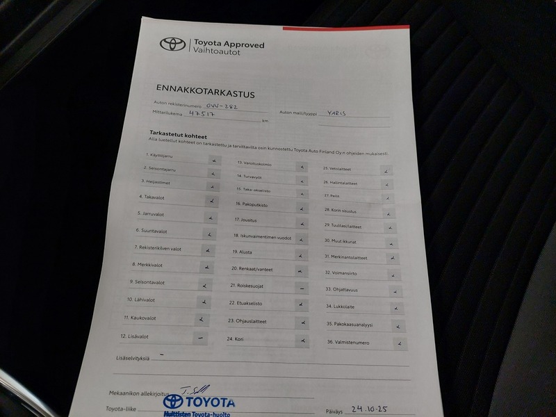 Toyota Yaris vaihtoauto