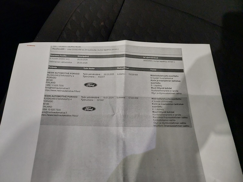 Ford Fiesta vaihtoauto