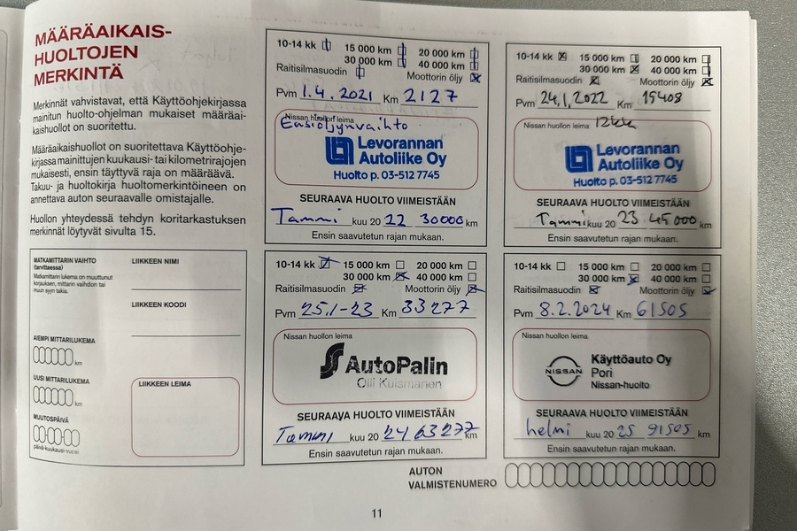 Nissan Qashqai vaihtoauto