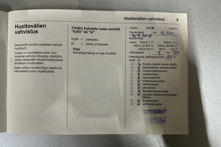 Opel Astra vaihtoauto