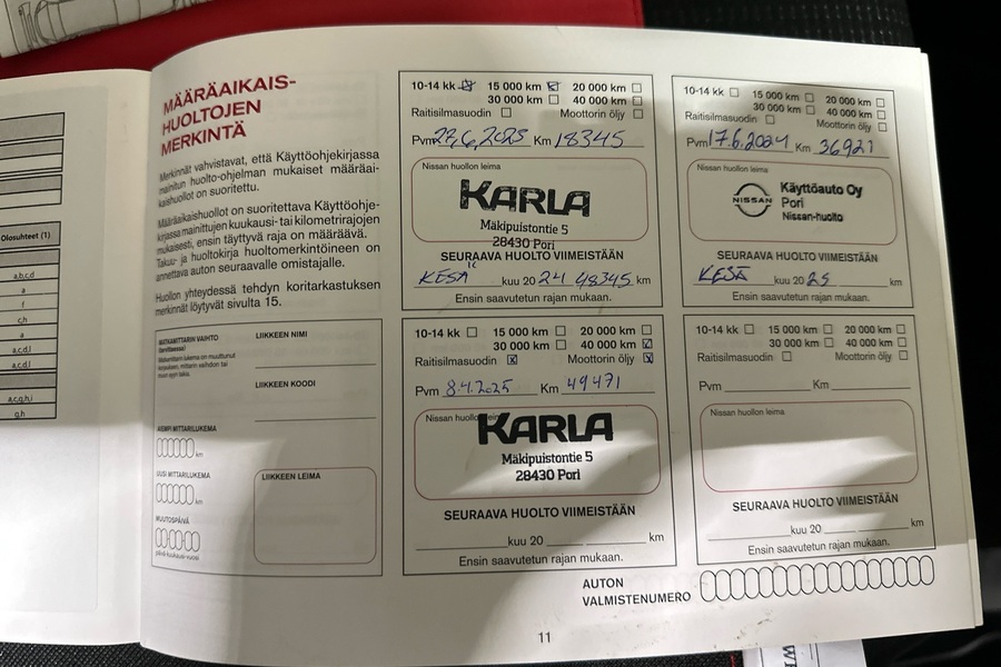 Nissan Qashqai vaihtoauto