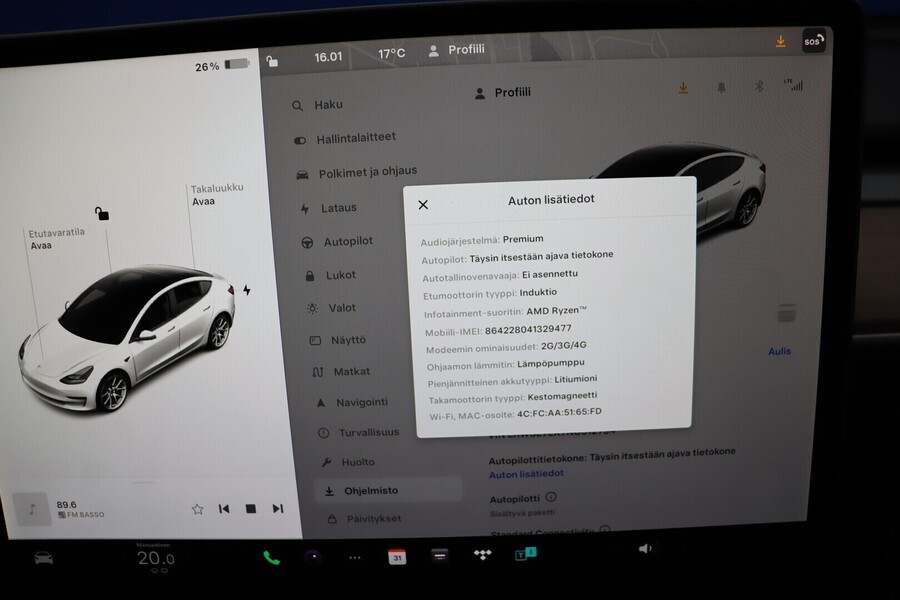 Tesla Model 3 vaihtoauto
