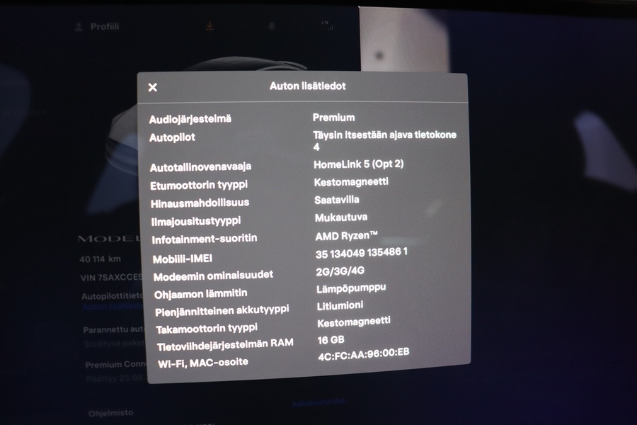 Tesla Model X vaihtoauto