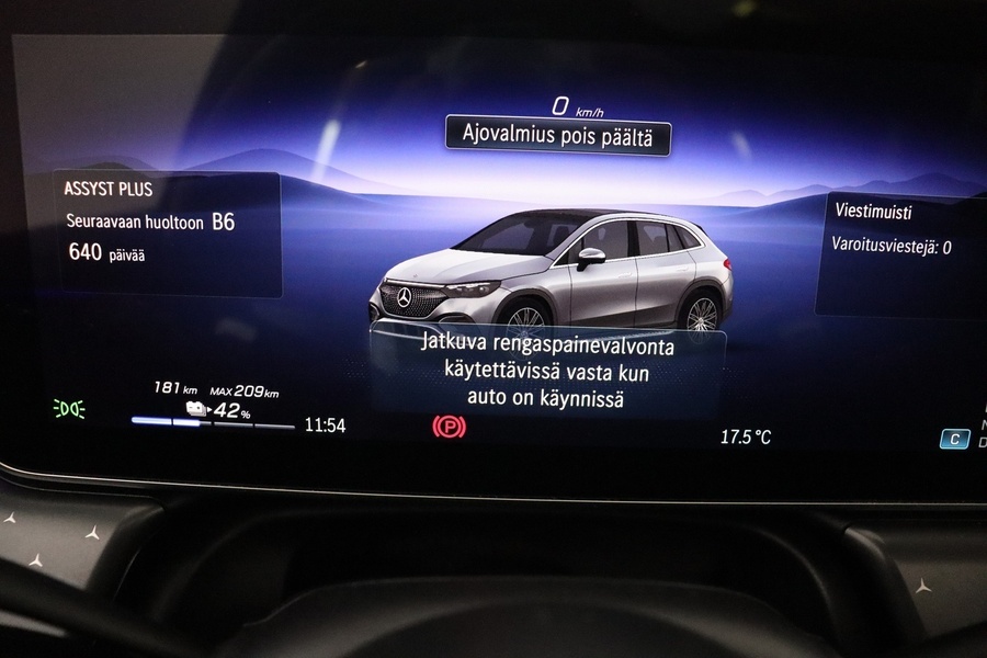 Mercedes-Benz EQE vaihtoauto