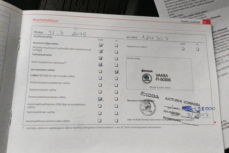 Skoda Octavia vaihtoauto