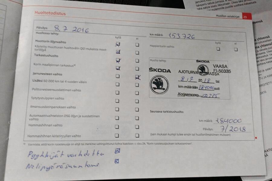 Skoda Octavia vaihtoauto