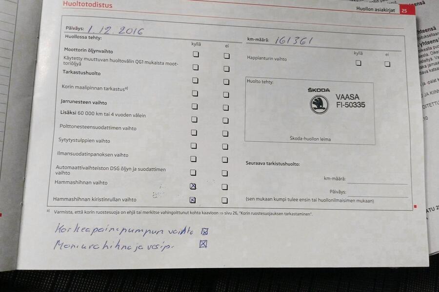 Skoda Octavia vaihtoauto