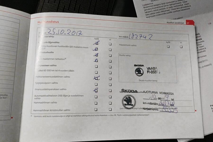 Skoda Octavia vaihtoauto