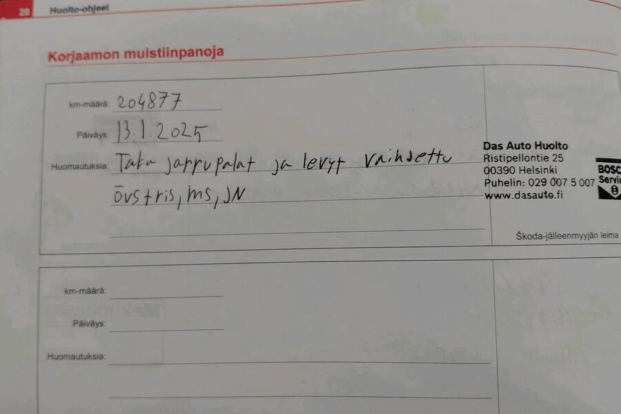 Skoda Octavia vaihtoauto