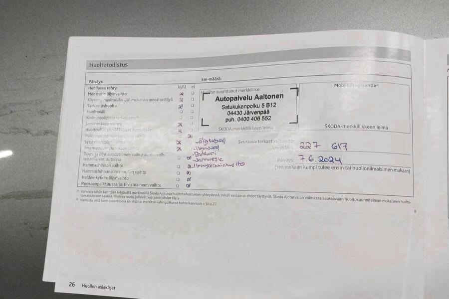 Skoda Octavia vaihtoauto