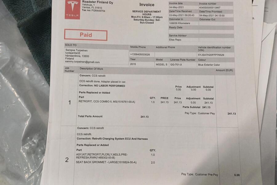 Tesla Model S vaihtoauto