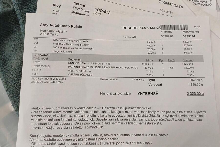 Tesla Model S vaihtoauto