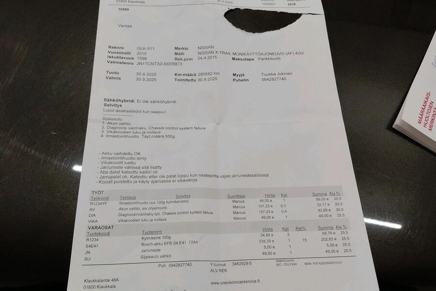 Nissan X-Trail vaihtoauto