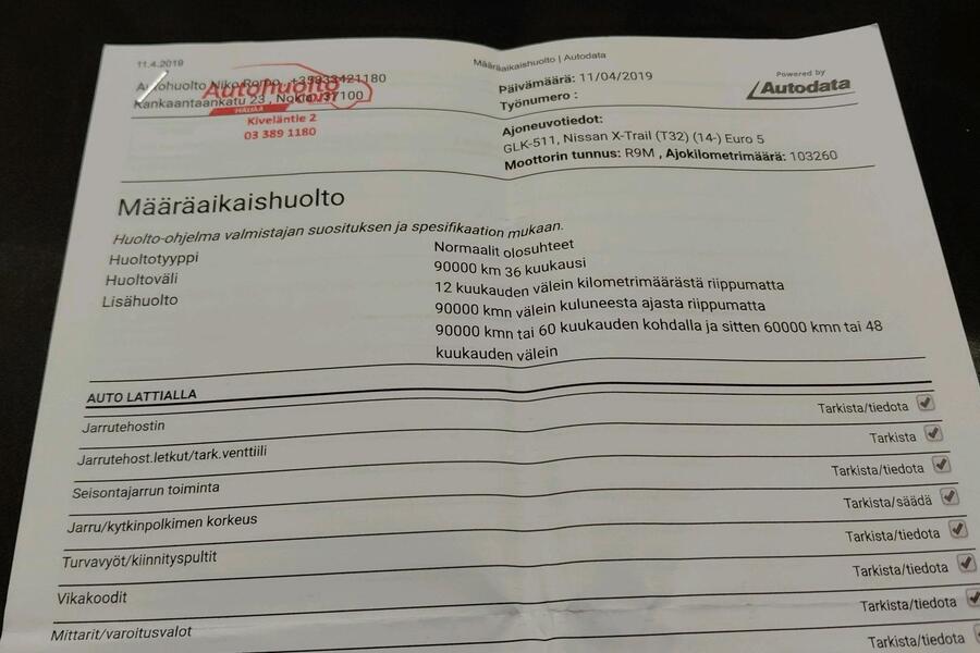 Nissan X-Trail vaihtoauto