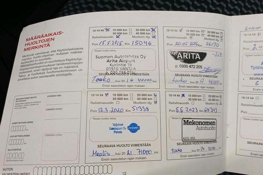 Nissan NOTE vaihtoauto