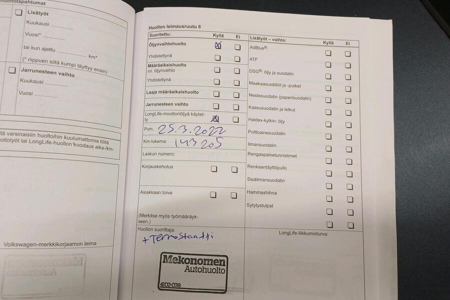 Volkswagen Passat vaihtoauto