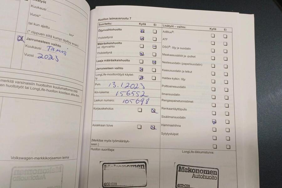 Volkswagen Passat vaihtoauto