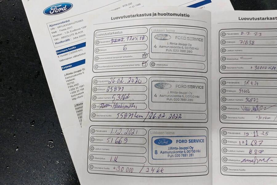 Ford Fiesta vaihtoauto