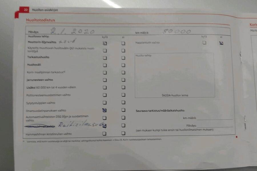 Skoda Fabia vaihtoauto