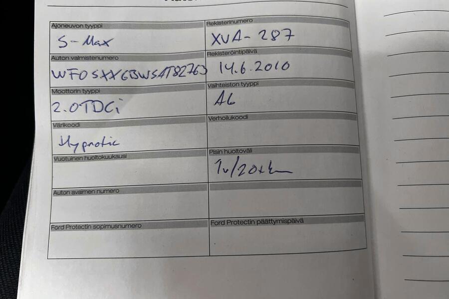 Ford S-MAX vaihtoauto