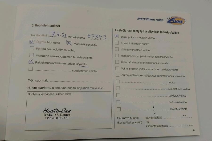 Ford Focus vaihtoauto