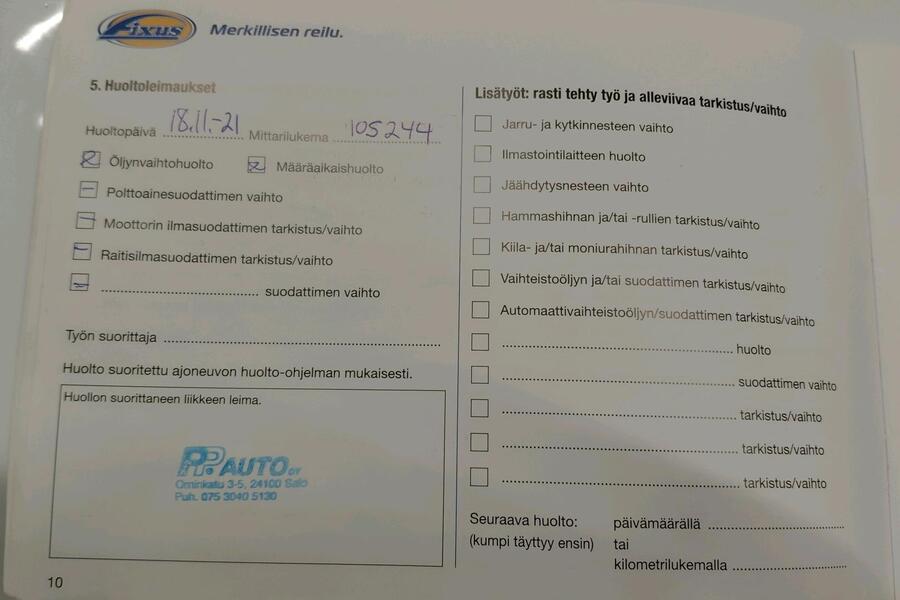 Ford Focus vaihtoauto