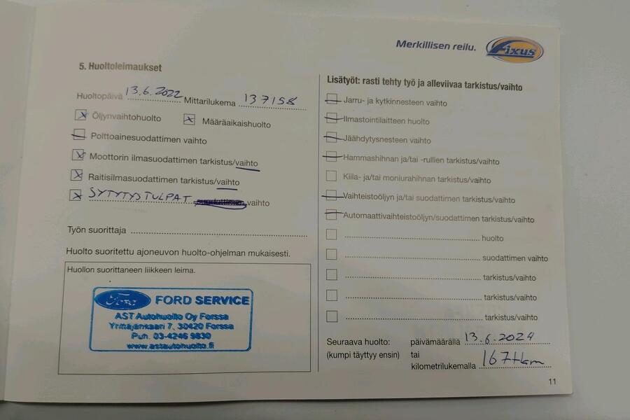 Ford Focus vaihtoauto