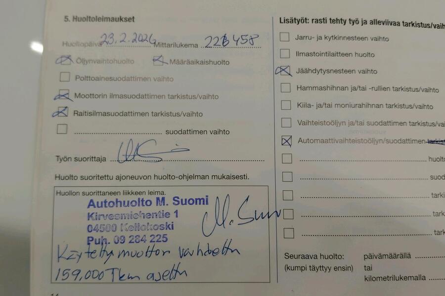 Ford Focus vaihtoauto