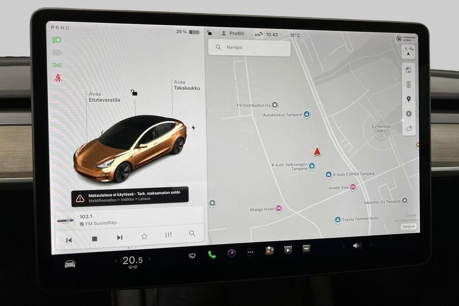 Tesla Model 3 vaihtoauto