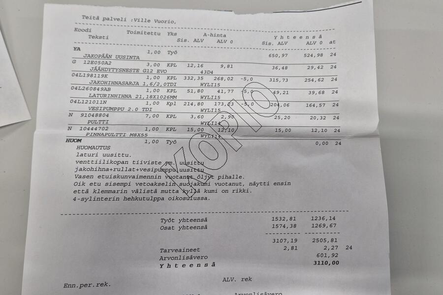 Skoda Octavia vaihtoauto