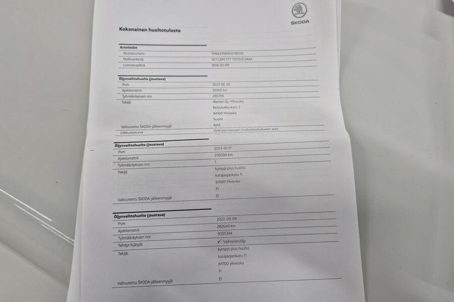 Skoda Octavia vaihtoauto