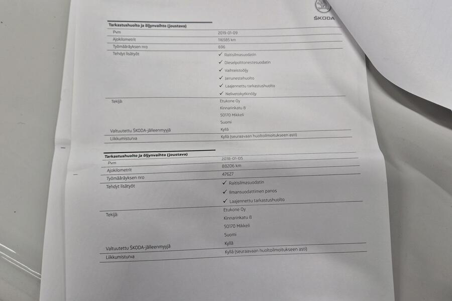 Skoda Octavia vaihtoauto