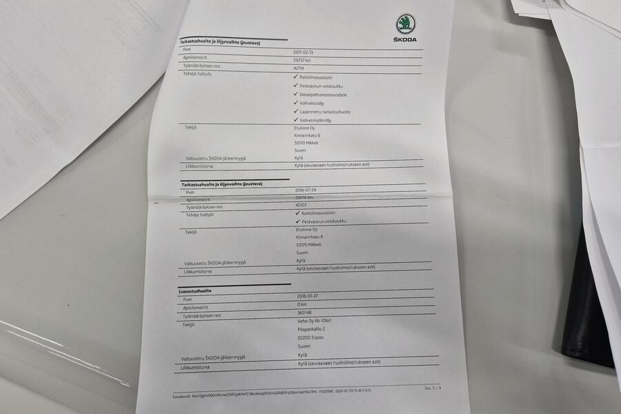 Skoda Octavia vaihtoauto