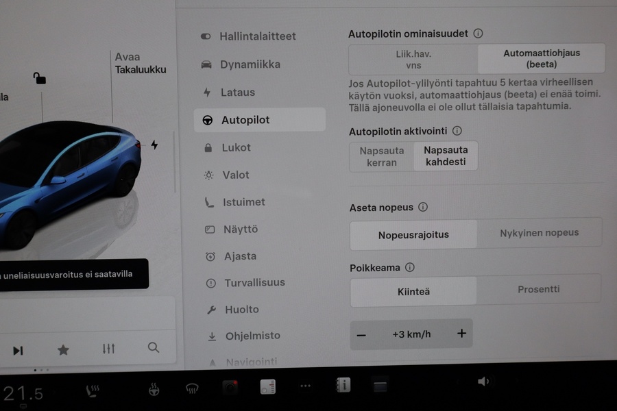 Tesla Model 3 vaihtoauto