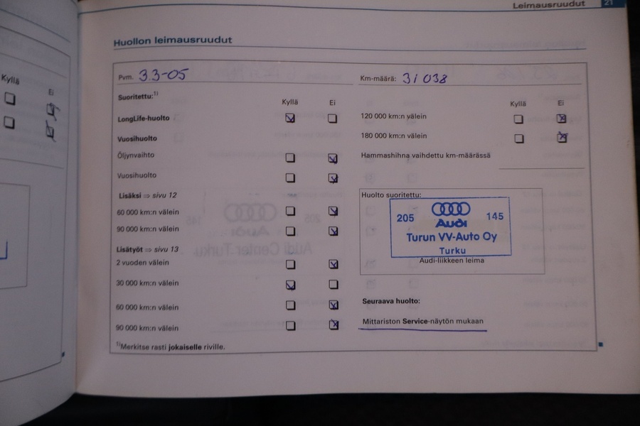 Audi A4 vaihtoauto