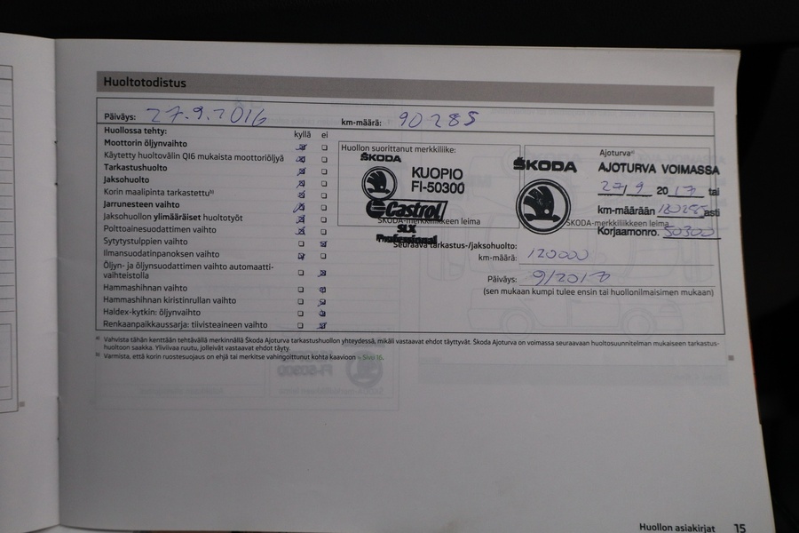 Skoda Rapid vaihtoauto