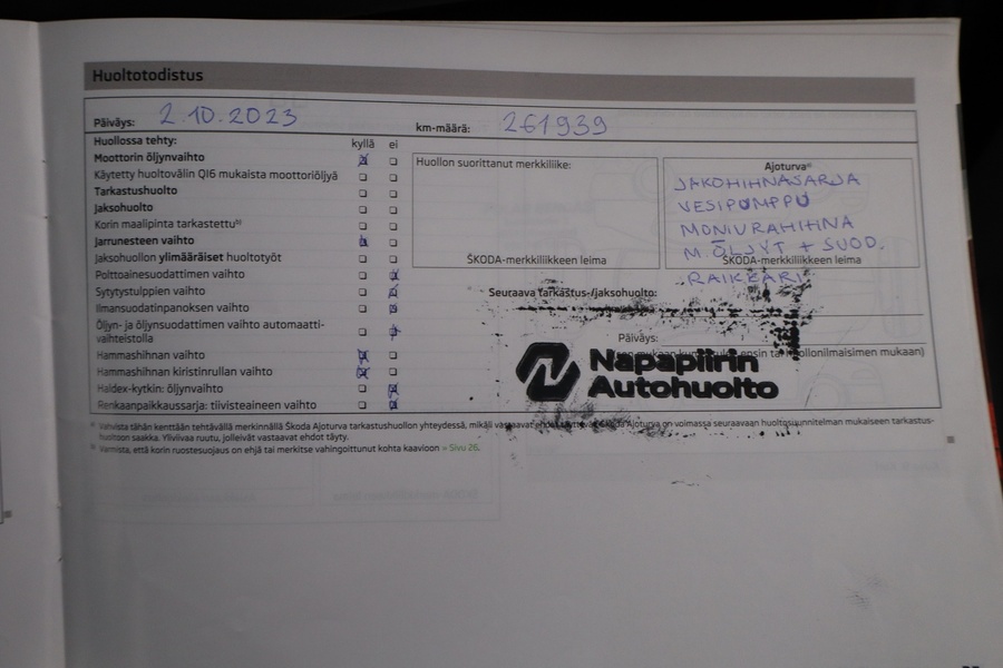 Skoda Rapid vaihtoauto