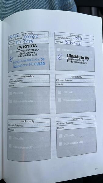 Toyota Corolla vaihtoauto