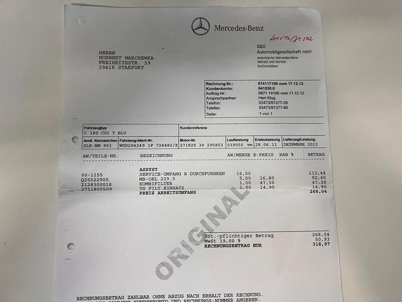 Mercedes-Benz C vaihtoauto