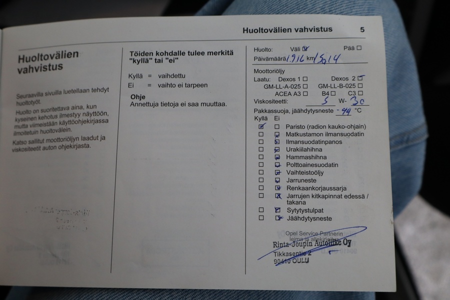 Opel Corsa vaihtoauto