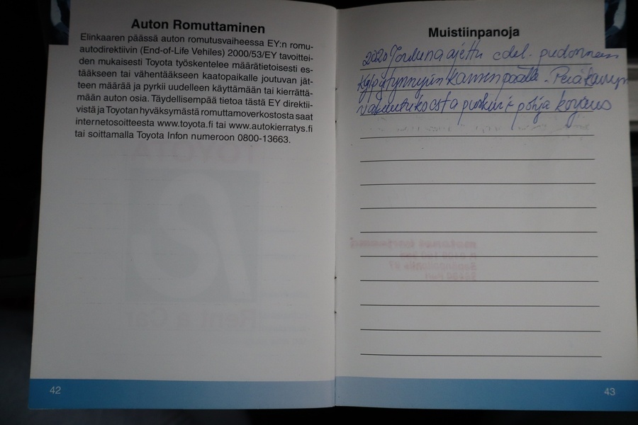 Toyota Yaris vaihtoauto