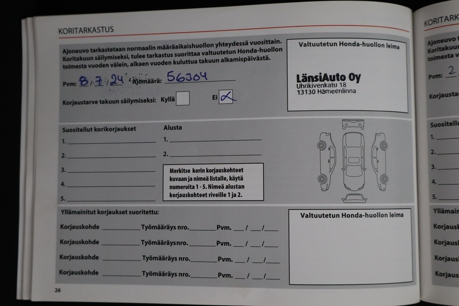 Honda Civic vaihtoauto