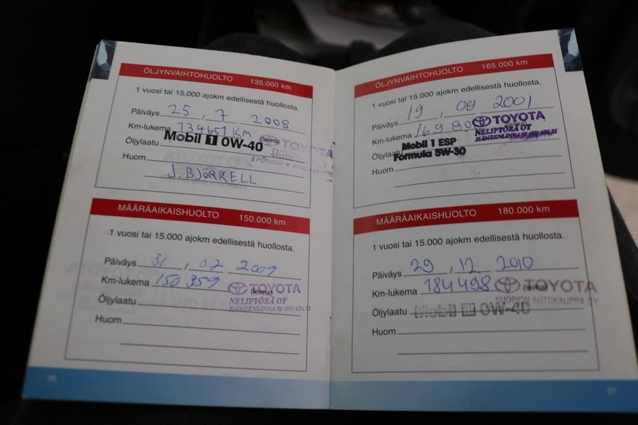 Toyota Avensis vaihtoauto