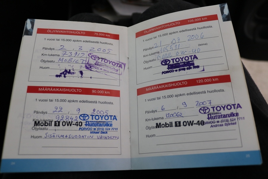 Toyota Avensis vaihtoauto