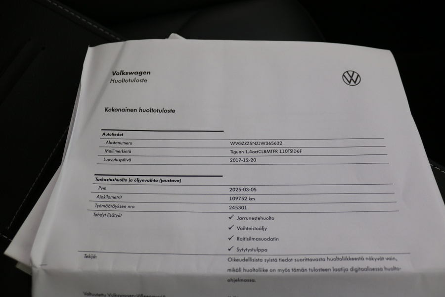 Volkswagen Tiguan vaihtoauto