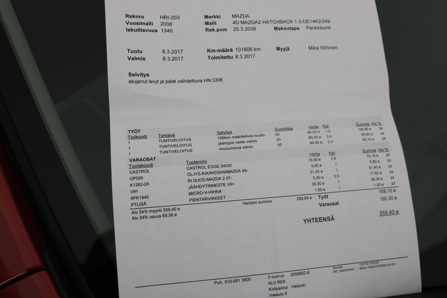 Mazda 2 vaihtoauto