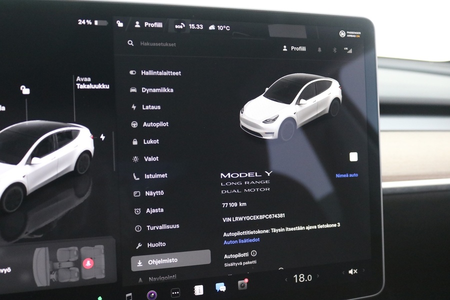 Tesla Model Y vaihtoauto