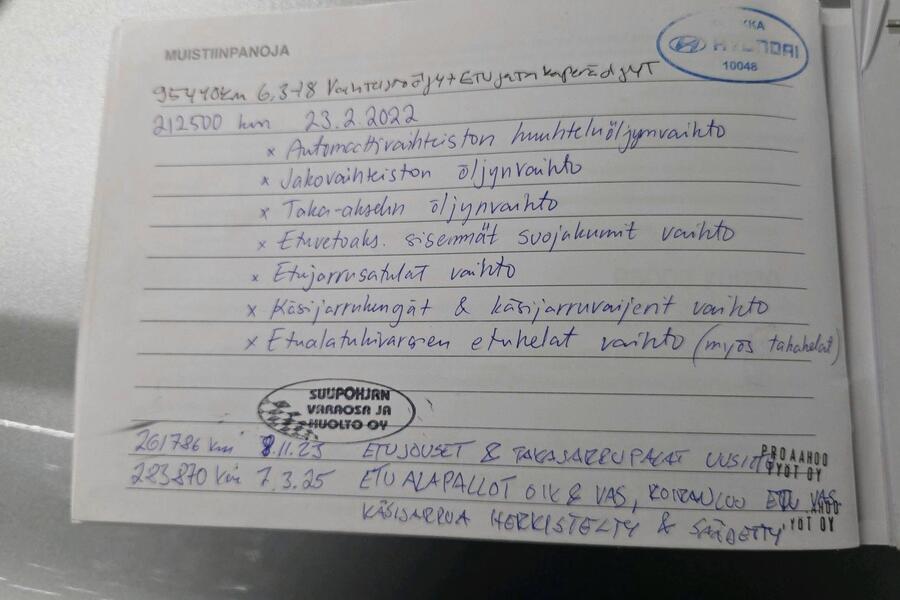 Hyundai Santa Fe vaihtoauto